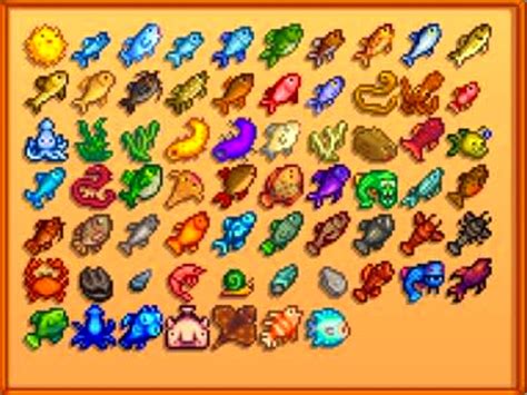 stardew valley fish collection.